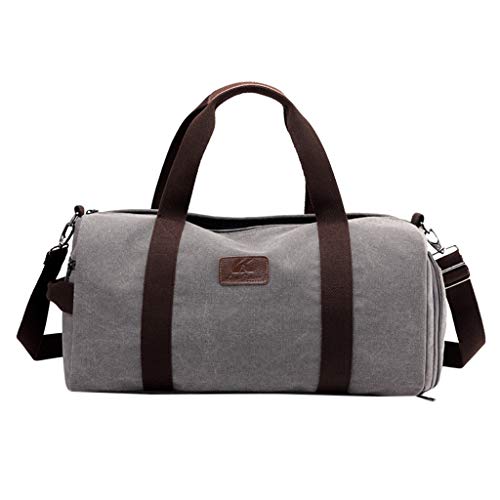 Barlingrock Bolso Cruzado Casual MultifuncióN Unisex Bolso De Viaje Bolso De Mensajero Bolso De Hombro De Lona De Gran Capacidad De Moda Para Senderismo Uso Diario