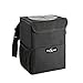 Produktbild Big Ant Auto Mülleimer, Wasserdichter Automülleimer mit Deckel, Klappbarer Müllsack mit Organizertasche, Abfalleimer für Auto/Büro/Reise/Camping - Schwarz (7 Liter)