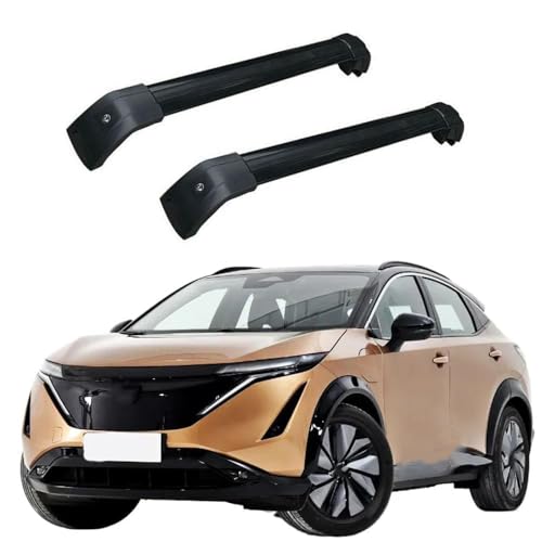 ZHAODG Barre Portapacchi per Auto, per Nissan Aryia 2022 2023 2024 Barre PORTATUTTO, portabiciclette, Barre trasversali da Tetto,Bagagli Trasporto Rack, Auto Accessori