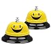Call Bells, VAGREEZ 2 Pcs Customer Service Bell 3.3 Inch Call Bell for Classroom Office Reception Hotel Restaurant Use(Pack of 2)