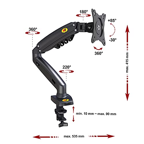 Supporto Professionale da scrivania, Braccio per
