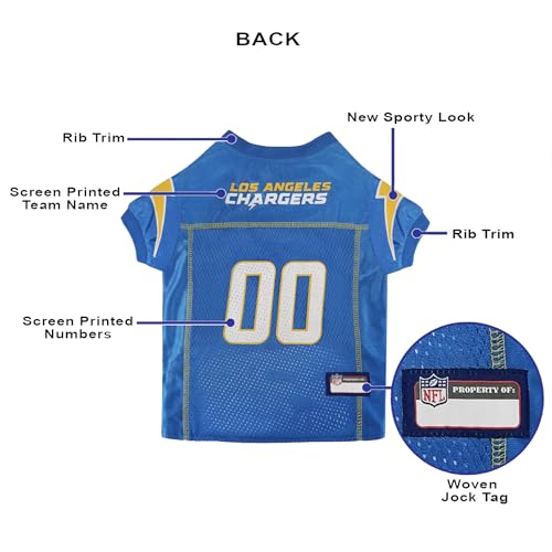 Pets First SDC-4145-XL Los Angeles Chargers Maillot en maille – vue 5