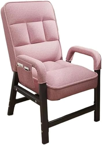 Nozuma ソファーベッド シングル リクライニングチェアー 一人掛け 折りたたみベッド 北欧風 イエロー 高齢者用 組立簡単 コンパクト 肘掛け付き ハイバック 畳シート斜防止 肘掛け付き 和室 畳シート (シングルチェア,イエロー)