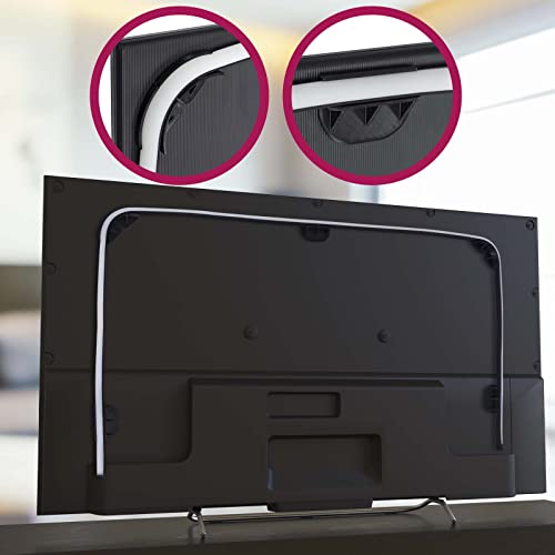 Halterung passend für Philips Hue Play Gradient Ambiance Lightstrip TV Fernseher Halter 5 Set – Bild 4