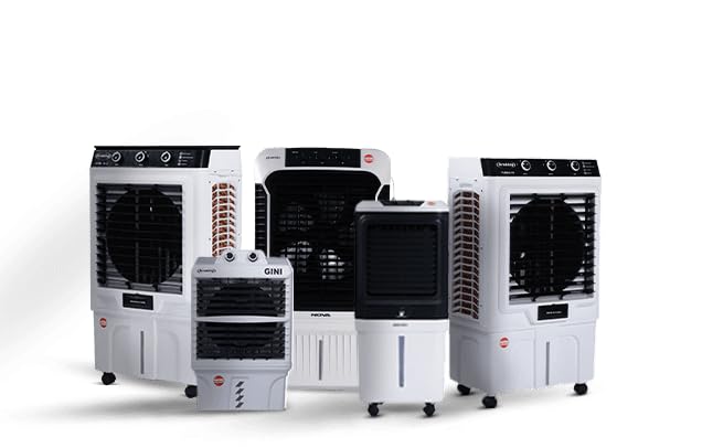 Image of Turbo 70 Air Cooler | 70Ltr Tank Capacity | 18 Inch Fan | Big Ice-Chamber | 3-Speed with Auto Swing | 4-Way Air Deflection | Dense Anti-Bacto Honeycomb Cooling Pads