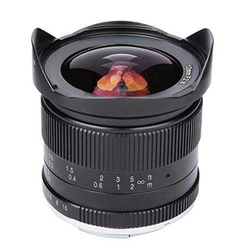 SALUTUYA Manuelles festes Weitwinkelobjektiv mit stufenloser Blende für Sony/Canon/Fuji für Architektur(Sony E Mount) – Bild 5