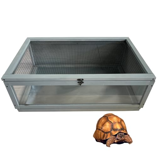Indoor and Outdoor Tortoise Habitat Enclosure
