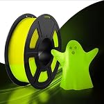 SUNLU – SUNLU PLA Glow in The Dark Filament 1.75 mm 1KG Leuchtend Ge