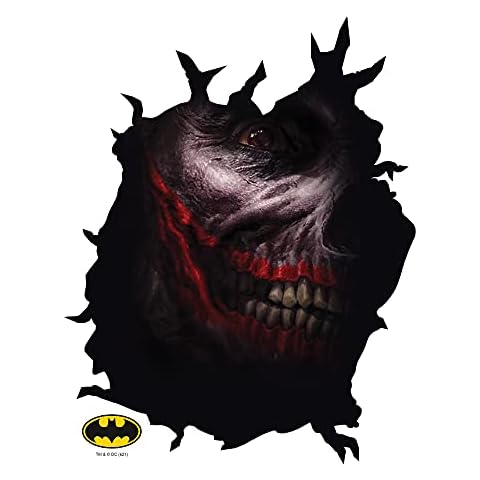 Kismet Decals Batman: Damned #3 Comic Cover Series Officially Licensed Wall Sticker - Easy DIY DC Comics Batman Home Wall Decor Car Truck Hood Door Sticker Decal Art Mural Small Cover