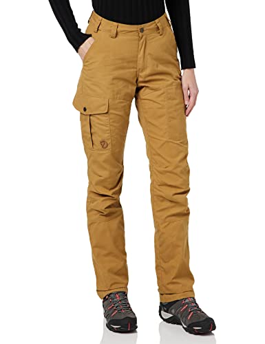 Fjallraven Damen Karla Pro Trousers Curved W Pants, Braun, EU 40