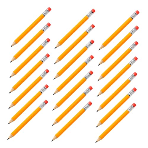 CAXUSD 100個 鉛筆を描く 小学生 学用品に戻ります のための 鉛筆を描く 木製の Yellow