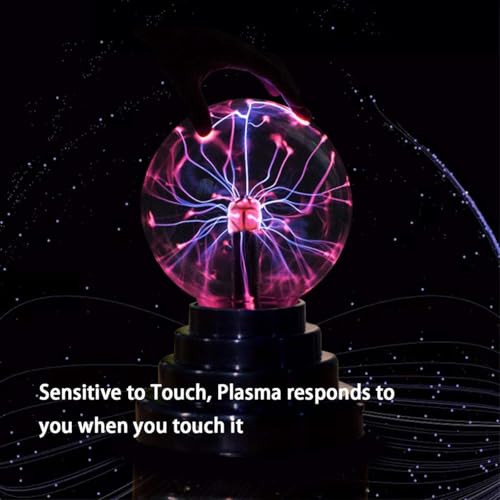 Image of SCILLA Mini Magic Tesla Coil Plasma LED Lamp - Touch Sensitive Plasma Ball (USB Powered Or Battery Operated)