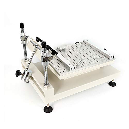 3040 Manual Solder Paste Printer, Screen Stencil Printer High Precision, Solder Paste Printer for Packaging Printing Industry, Advertising Printing Industry, Circuit Printing Industry