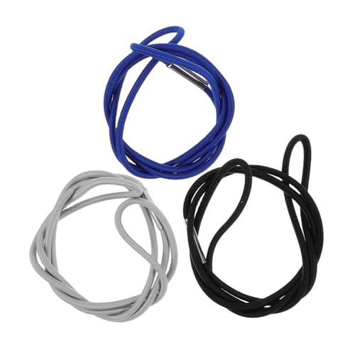 LOLIPPYY 3個 ゴミ袋固定リング 弾性ゴムバンド 大型対応 柔軟フィットでしっかり保持 家用ゴミ箱整理用 おしゃれ装飾付き再利用可能