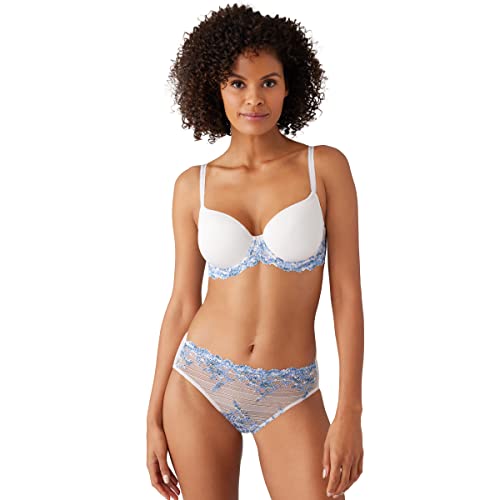 Image of Wacoal Womens Embrace Lace Lightly Padded Underwire Mid Coverage T-Shirt Bra, 853191