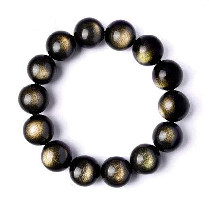 Bracelet en cristal naturel véritable poli à la main pour homme et femme
