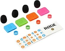RØDE COLORS 2 is a set of four coloured windshields, cable identification rings, tags and a sticker sheet for use with the Wireless GO, Wireless GO II, Lavalier GO and smartLav+, making it easy to keep tracking of who is talking on each microphone in...