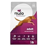 Nulo Frontrunner Ancient Grains High-Protein Dog Food, Pork, Barley, & Beef Recipe- Natural Dry Dog Food with Probiotics, Grain-Inclusive Kibble for Adult Dogs, 5 lb Bag