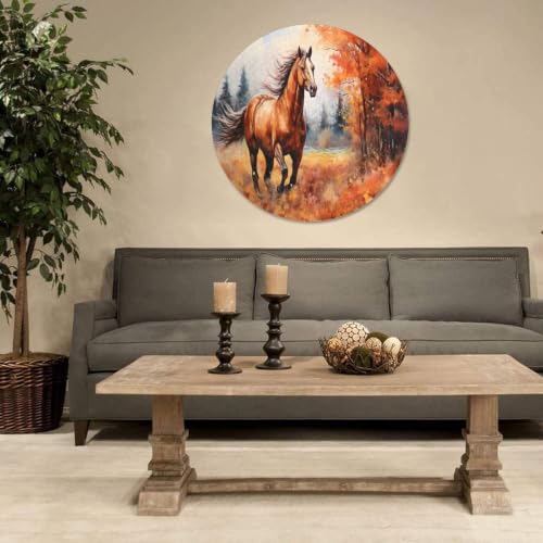 Puzzle de 1000 piezas de caballo para decorar tu hogar y relajarte en los días de otoño 5