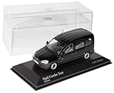 Fahrzeug ist ca 11 cm lang Minichamps Opel Combo C Tour Schwarz Personen Transporter 2003-2010 1/43 Modell Auto