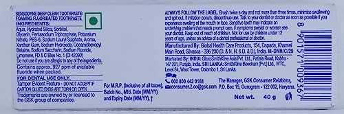 Image of Sensodyne Deep Clean -Tube of 40 gm Toothpaste