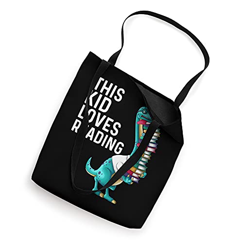 Bolso tipo tote para niños con diseño de libros divertidos miniatura 2