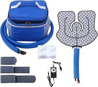 Cold Therapy System Ice Machine for Knee After Surgery, Portable Ice Therapy System for Sports Injuries, Sprains, Reduce Swelling, Universal Cold Pad for Shoulder, Hip and Ankle (S)