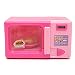 VIDOO Plastica Rosa Microonde Forno Bambini Ragazze Ragazze Ruolo Ruolo Giocare Finta Gioco Giocattolo