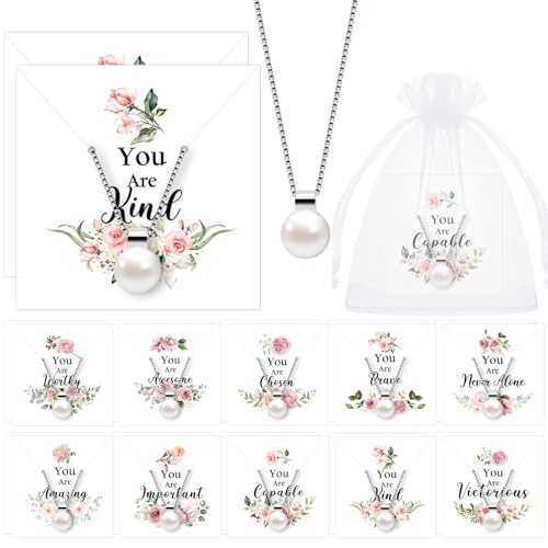 Tondiamo 20 Sets Christian Pearl Necklace Bulk Gift,20 Sets, Round Bead by Tondiamo - Used condition - US$23.48