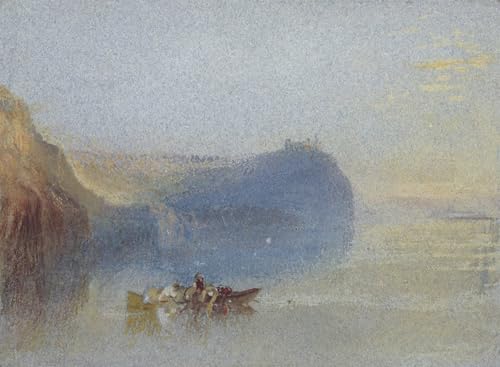Poster Scène sur la Loire Turner Grand Format Toile Peinture Salon 60x90cm