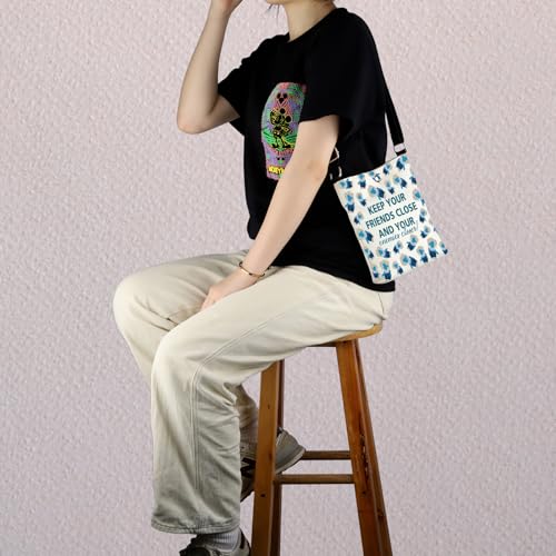 Image of MNIGIU Musical Inspired Gift Musical Crossbody Bag Musical Merch For Musical Lover
