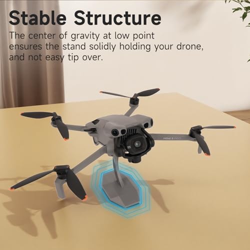 CERFFOOL Drone Display Stand for DJI Mini 5/4/3 Pro Desktop Display Stand Plastic Exhibition Ornaments Accessory for Drones - Image 4