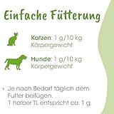 cdVet ArthroGreen Classic 165g - Nahrungsergänzung zur Unterstützung der Gelenke für Hund und für Katze durch Vitamine und Mineralien