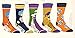 Dragon Ball Z Super Broly 5-Pack Casual Crew Socks for Men, Multi, 12-Aug