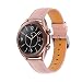 通用 Echtleder-Armband kompatibel mit Galaxy Watch 3 41mm, Damen Herren 20mm Schnellverschluss-Armband für Galaxy Watch 42 mm/Watch 4 Classic Smartwatch