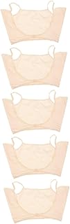 BESTOYARD 5 Peças Almofadas De Suor Nas Axilas Moletom Para Meninas Camisas De Ginástica Meninas Camisas De Verão Protetor De Suor Nas Axilas Lavável Camisa De Suor Nas Axilas Colete De