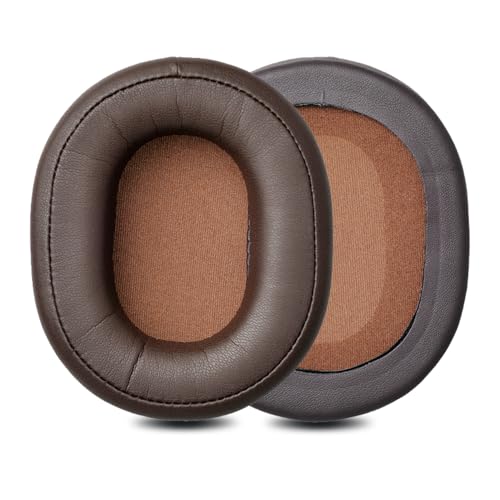 ZMHJY �C���[�p�b�h �C���[�N�b�V���� Audio Technica ATH M50X M50XBT M50xSTS M50RD M40X M30X M20X MSR7 SX1 Monitor �w�b�h�z�� �����p �p�b�h dark brown