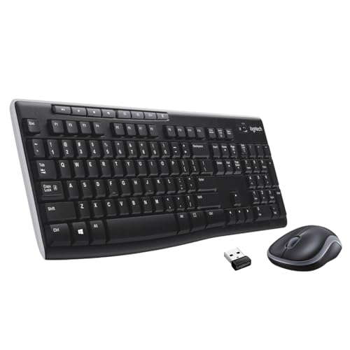 Catálogo de Superficies multimedia . 49 Logitech MK270 Combo Teclado Inalámbrico en Español y Mouse, para Windows, 2,4 GHz Inalámbrico, Mouse Compacto, 8 Botones de Acceso Multimedia, Batería de 2 Años, para PC,...