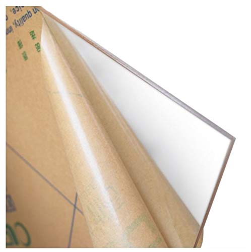 DistinctAndUnique Clear Cast Acrylic Plexiglass Sheets (3 Pack) 1/8