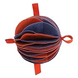 BESPORTBLE Dog Snuffle Ball Slow Feeding Toy Sniffing Training for Puppies Dogs Portable Food Hide Washable