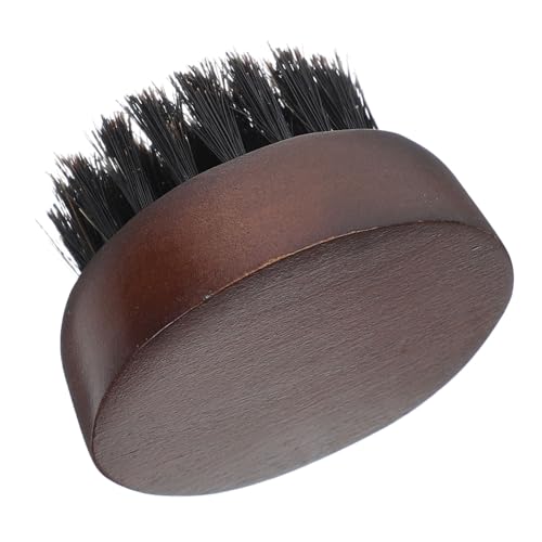 BESTYASH Wooden Handle Beard Brush for Men Soft Bristle Grooming Tool Pocket Sized for Travel Boyfriend Father Boss Deep Cleaning Styling Essential