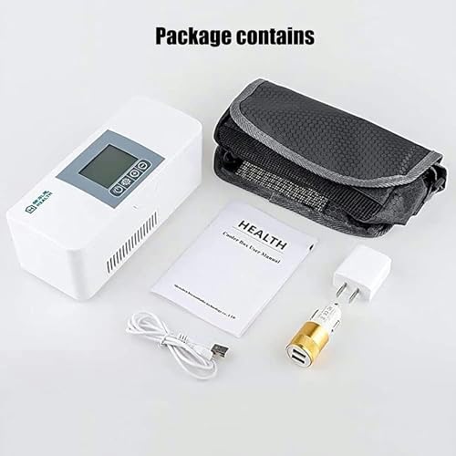Réfrigérateur à insuline portable USB pour voyages - 8