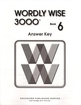 Paperback Wordly Wise 3000: Book 6 Answer Key Book
