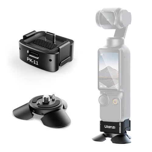 Amazon | Ulanzi Pocket3用ミニ三脚ベースセット 充電ベース オズモ