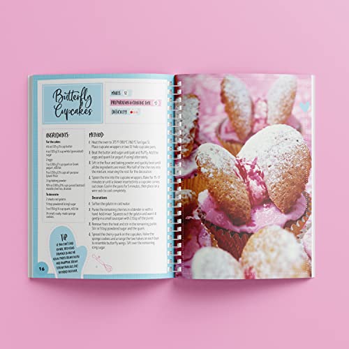 Ultimate Cookie & Cupcakes For Kids - Cookbooks For Kids - Cooking With Children - Baking Utensils And Guides - Children's Hobbies - Learn To Bake Cookies And Cupcakes - Baking For Kids Aged 8 To 12 #TOP3