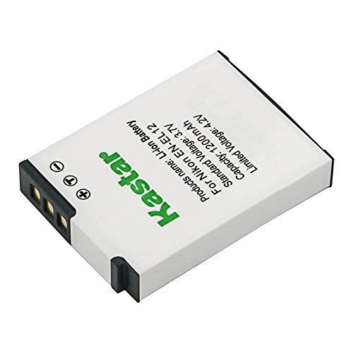 Kastar Battery (X2) & Lcd Slim Usb Charger For En-El12, Enel12, Mh-65 Coolpix S9900, S9700, Aw120, S9500, Aw110, S70, S9600, S6300, S6200, S8100, S9100, S800C, S31 Digital Cameras + More #TOP4