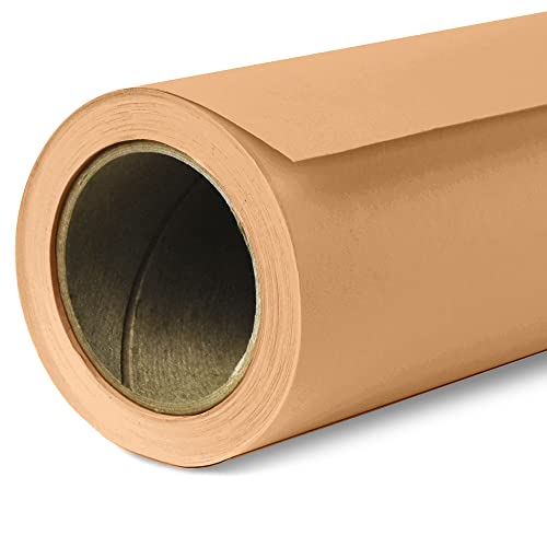 Savage Seamless Paper Photography Backdrop - Color #25 Beige, Size 26 Inches Wide x 36 Feet Long, Backdrop for Tabletop Product Photography and Crafting - Made in USA