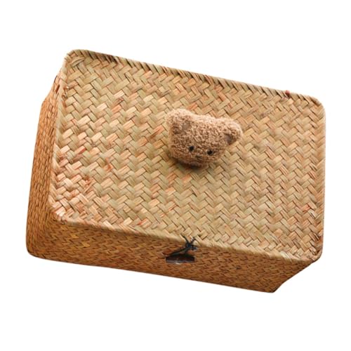 Panier de rangement pour voiture lavable et durable avec son couvercle - 2