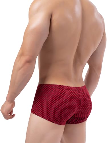 IKINGSKY Men's Bulge Boxer Briefs Stretch Shorts Underwear Sexy Sporty Trunk Under Panties for Men2