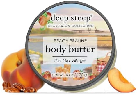 Deep Steep Body Butter, Peach Praline, 6oz โ Ceramides & Shea Butter